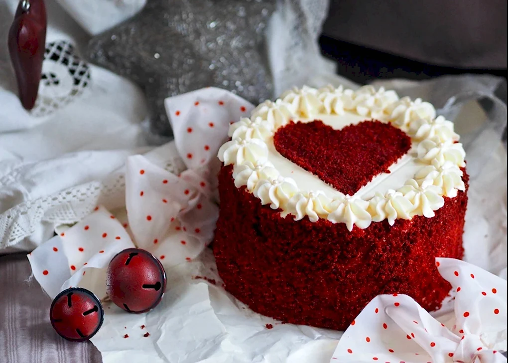 Торта красный бархат Red Velvet.