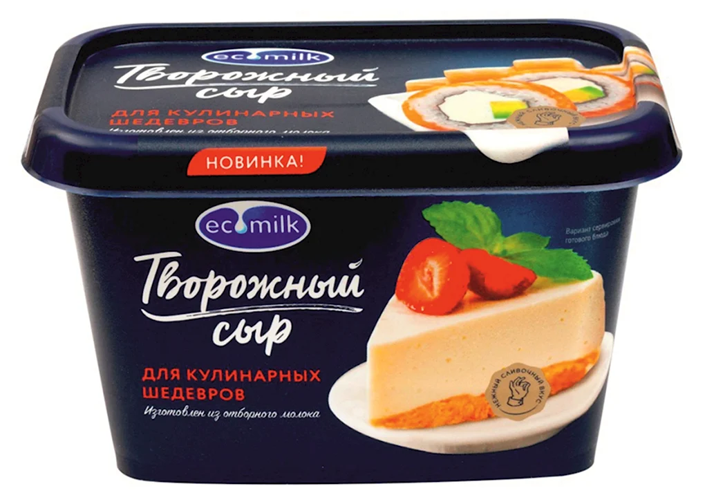 Творожный сыр Ecomilk 60 400 г