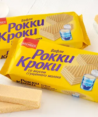 Вафли Рокки кроки