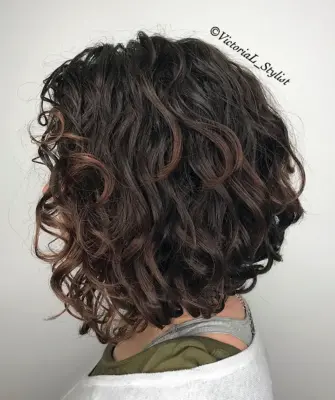 Wavy Bob кудрявый