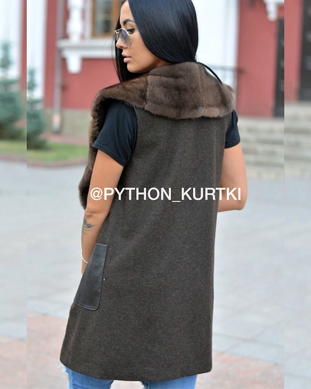 Жилет loro Piana женский кашемир