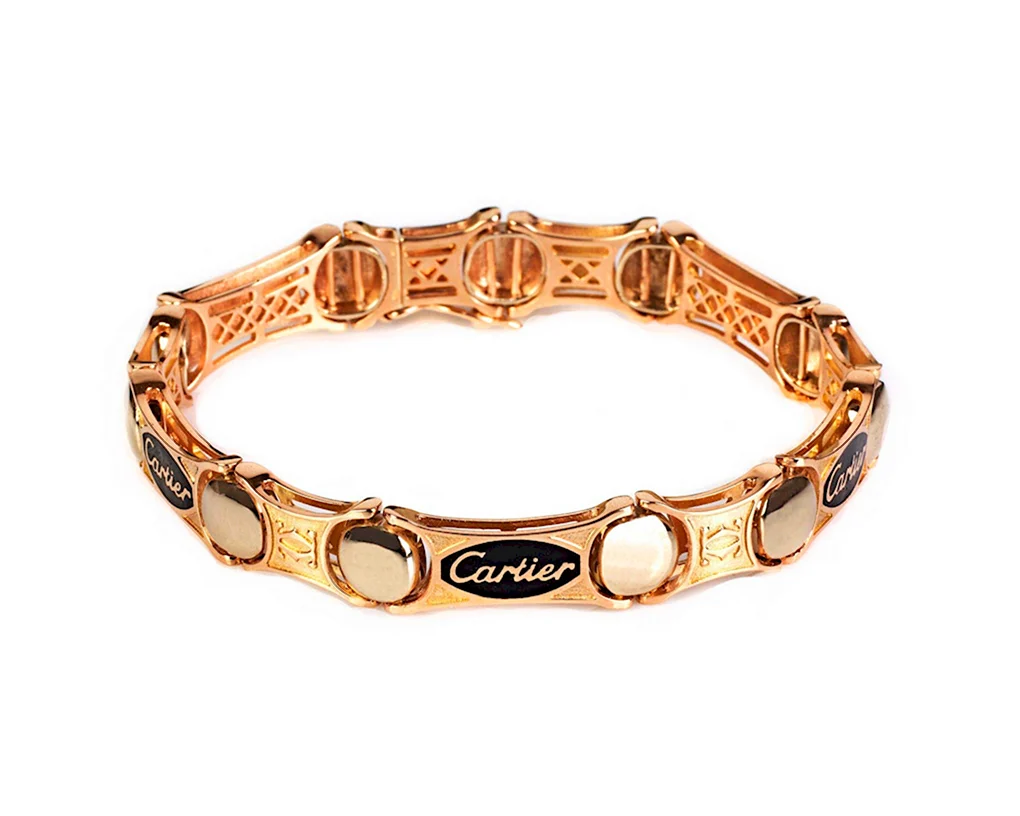 Золотой браслет Cartier